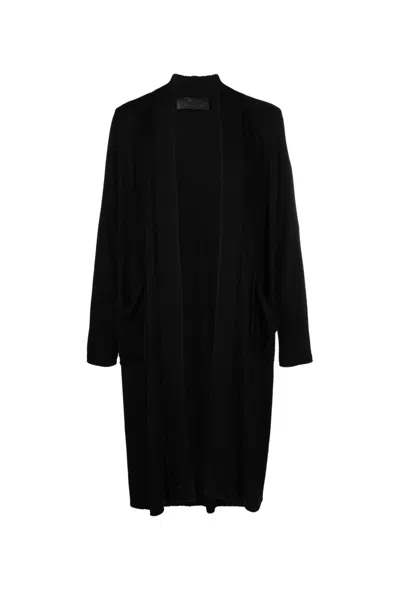 Tessitura Men's Black Cardigan