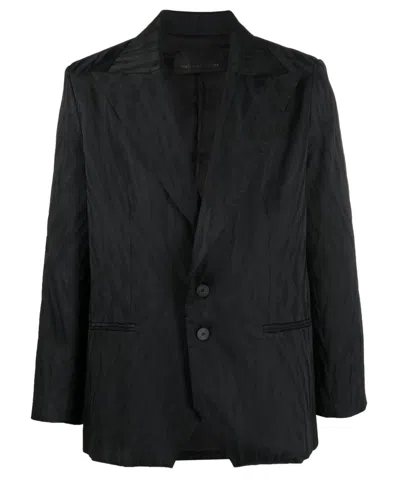 Tessitura Men's Black Zebra Blazer