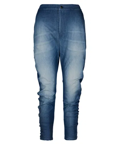 Tessitura Men's Dark Blue Twisted Jeans