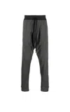 Tessitura Men's Dark Grey Low Trousers In Gray