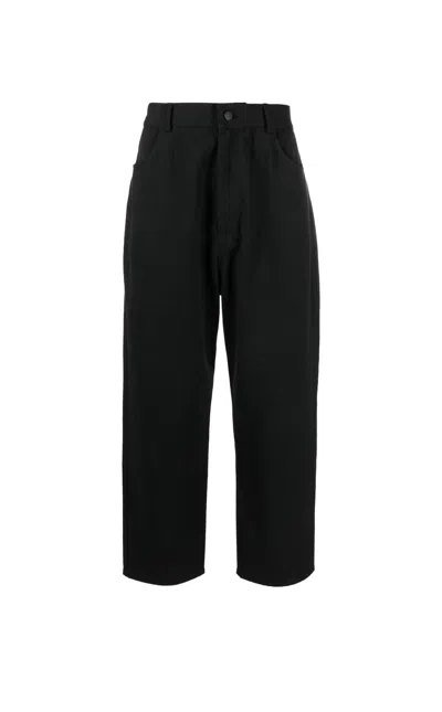 Tessitura Men's Regular Black Jeans