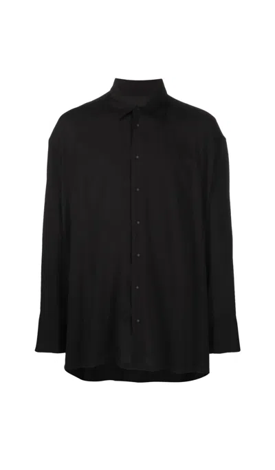Tessitura Men's The Fringe Black Shirt