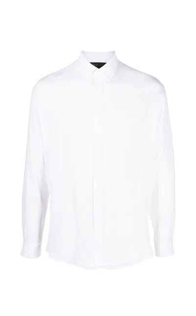 Tessitura Men's White Summer Shirt