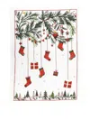 Tessitura Toscana Telerie Marzape Christmas-print Tableware (70cm X 50cm) In Multi