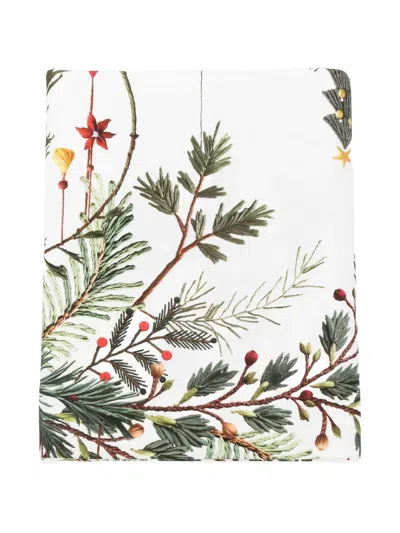 Tessitura Toscana Telerie Marzape Floral-print Tableware (170cm X 270cm) In Multi