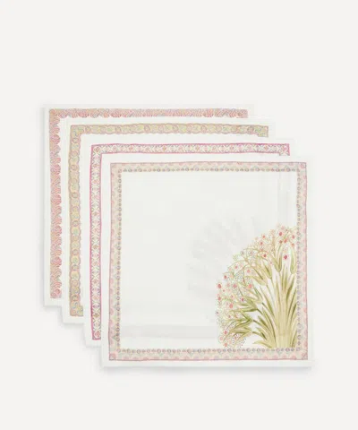 Tessitura Toscana Telerie Papyro Linen Napkins Set Of 4
