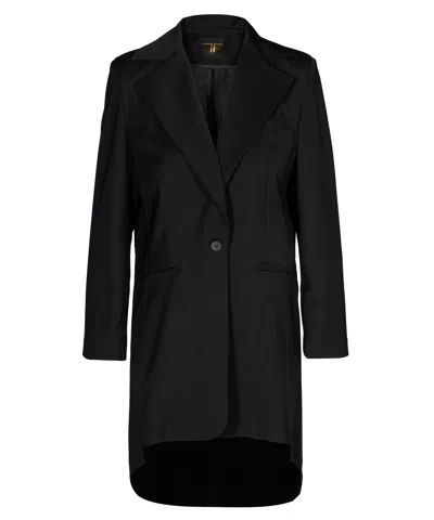 Tessitura Women's Black The High Blazer