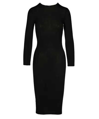 Tessitura Women's Black The Studs Dress