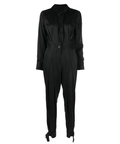 Tessitura Women's Black Today Jumpsuit