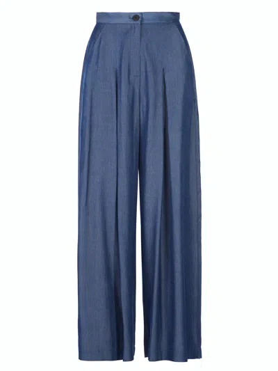Tessitura Women's Blue Large Jeans