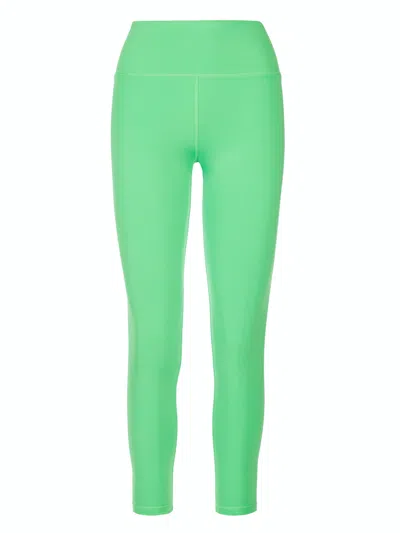 Tessitura Women's Cross Leggings - Green