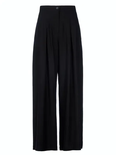 Tessitura Women's Large Black Trousers