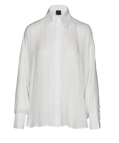 Tessitura Women's Middle Cut Shirt White