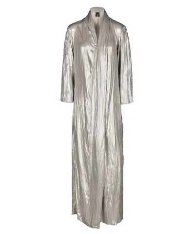 Tessitura Women's Silver Abaya