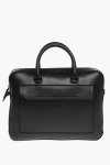 Testoni Leather Bolgheri Bag With Removable Straps