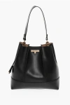Testoni Leather Linda Shoulder Bag With Matching Pouch