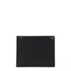 Testoni Black Leather Wallet In Black