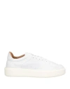 Testoni Man Sneakers Off White Size 9 Leather