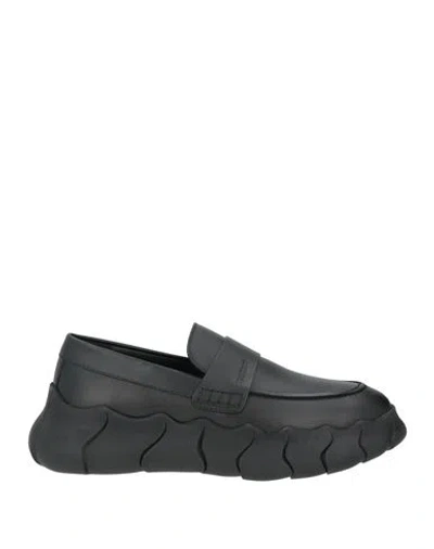 Testoni Woman Loafers Black Size 9 Leather