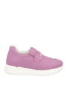 Testoni Woman Sneakers Mauve Size 5 Leather