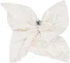 Tetier Ssense Exclusive Off-white Scrunchie In Yellow/grey/white