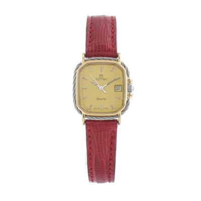 Tetra Ladies' Watch  124-cc-l ( 23 Mm) Gbby2 In Red