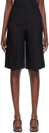 Teurn Studios Black Billie Shorts In Black