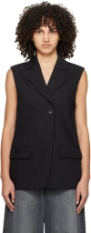 Teurn Studios Black Westy Blazer In Black