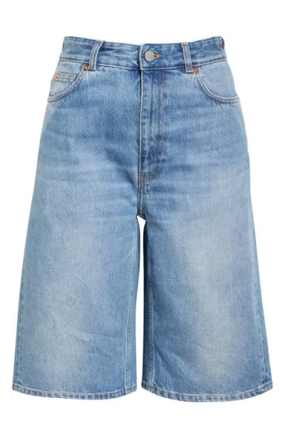 Teurn Studios Boyfriend Fit Denim Shorts