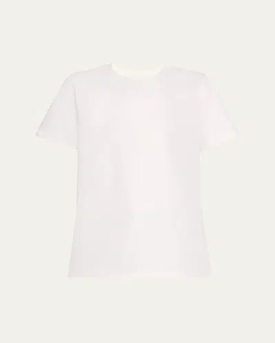Teurn Studios Classic Crewneck Tee In White