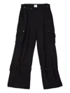 Teurn Studios Rave D-ring Trousers In Black