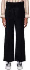 Teurn Studios Ssense Exclusive Black Lorie Trousers In Black