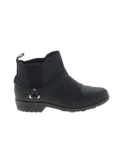 Pre-owned Teva Ankle Boots In Black