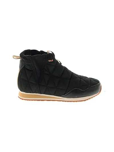 Pre-owned Teva Ankle Boots In Black