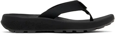 Teva Black Hydratrek Flip Flops