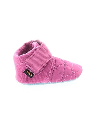 Pre-owned Teva Kids' Booties In Purple