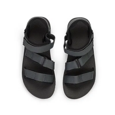 Teva Cross Strap Trail Dark Shadow Black Sandals