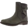 Teva Ellery Womens Nubuck Waterproof Ankle Boots In Green
