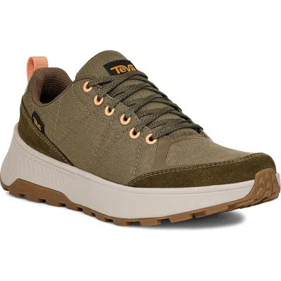 Teva Ellwood 1155271-btol Hiking Shoes Womens 7 Burnt Olive Leather Boots Fzp245 (7,burnt Olive) In Green