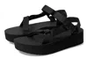 Teva Flatform Universal Platform Sandal In Black