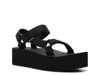 Teva Flatform Universal Platform Sandal In Black