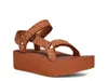 Teva Flatform Universal Platform Sandal In Brown