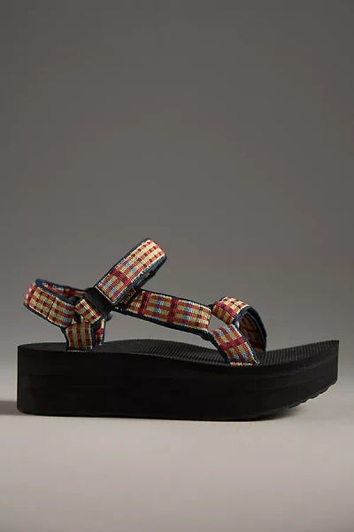 Teva Flatform Universal Sandals In Multicolor