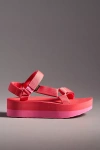 Teva Flatform Universal Sandals In Pink