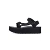 Teva Flatform Universal W Sandal Women's Sandal Black In Black
