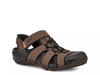 Teva Flintwood Fisherman Sandal In Brown