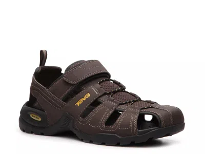 Teva Forebay Fisherman Sandal In Brown