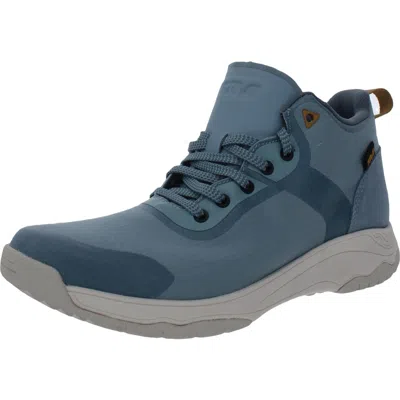 Teva Gateway Mid Womens Lace Up Sneakers Athletic And Training Shoes In Blue