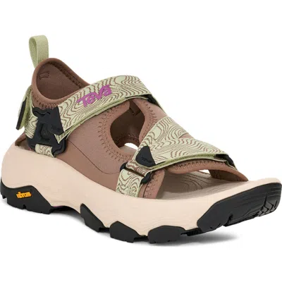 Teva Grandview Max Sandal In Brown