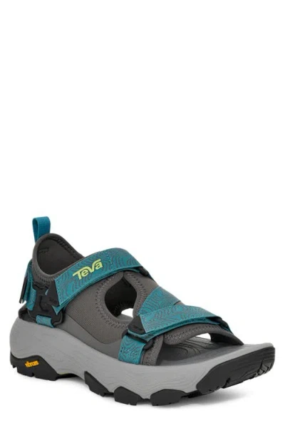 Teva Grandview Max Sandal In Gray
